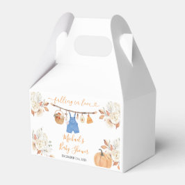 Caja Para Regalos Boy Autumn Clothes Pumpkin Fall Baby Shower