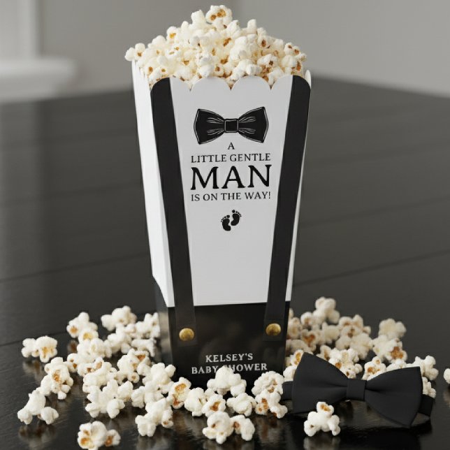 Caja Para Regalos Boy Baby Shower A Little Gentleman Suspenders (Subido por el creador)