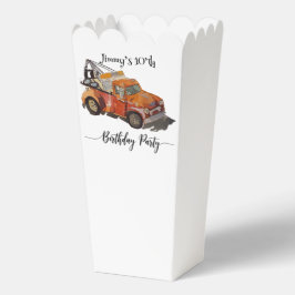 Caja Para Regalos Boys birthday party with wrecker