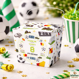 Caja Para Regalos Boys Modern Sports Soccer Kids 8th Birthday Party
