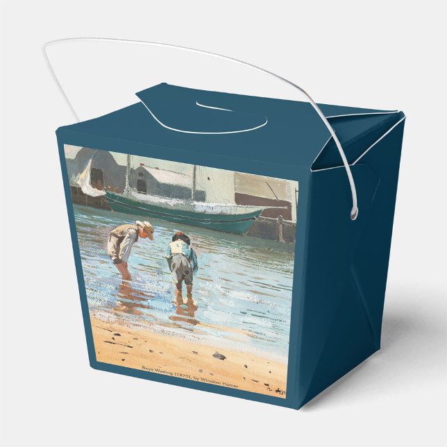 Caja Para Regalos Boys Wading (1873) De Winslow Homer (Boys Wading (1873) By Winslow Homer)
