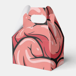 Caja Para Regalos Brain Pattern Favor Box