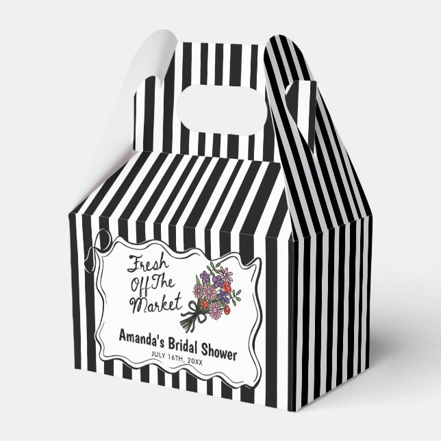 Caja Para Regalos  Bridal Shower Fresh Off The Market (Front Side)