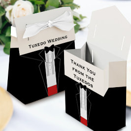 Caja Para Regalos Bridesmen Boda Groomsmen Gracias Tuxedo