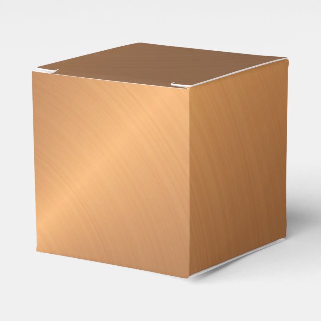 Caja Para Regalos Brillo de cobre (Costado Anverso)
