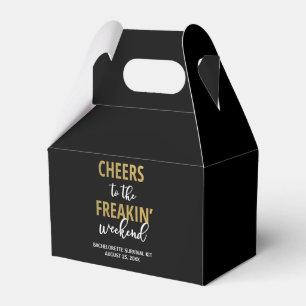 Caja Para Regalos Brindis por el Kit de Supervivencia del Fin de Sem