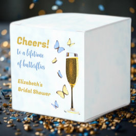 Caja Para Regalos Brindis por toda una vida de mariposas en la despe