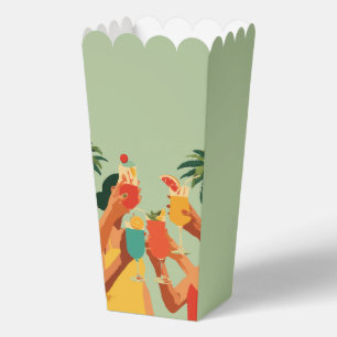 Caja Para Regalos Brindis Tropical para la Novia