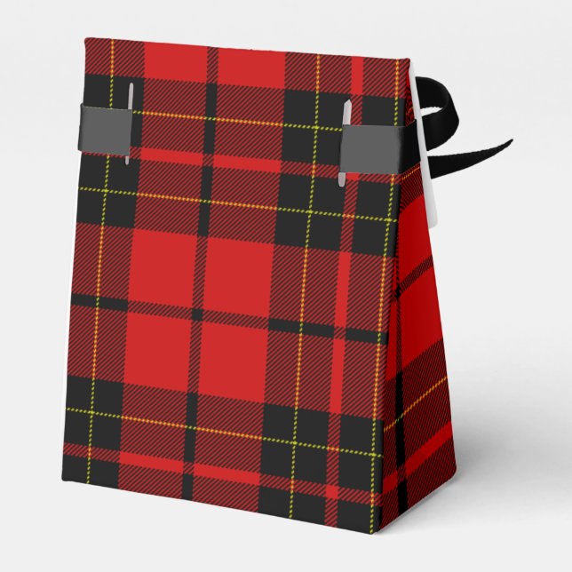Caja Para Regalos Brodie tartan (Reverso)