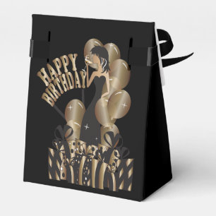 Caja Para Regalos Bronce del nombre el   del chica el   DIY de la