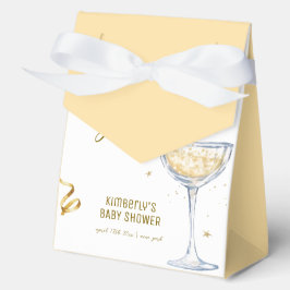 Caja Para Regalos Brunch elegante lindo Bubbly Champagne Baby Shower