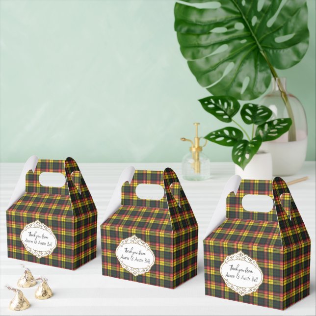 Caja Para Regalos Buchanan Tartán escocés moderno (Múltiple)