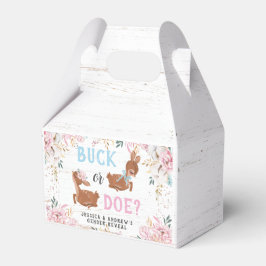Caja Para Regalos ¿Buck o Doe? Revelación de Baby Shower