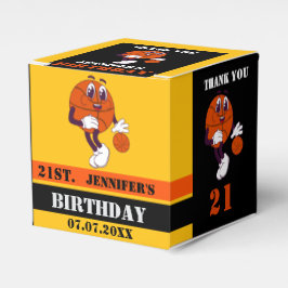 Caja Para Regalos Bucles de baloncesto, Regalo de jugador de balonce