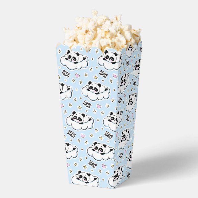 Caja Para Regalos Buenas noches Dormido Panda Bear (apareció)