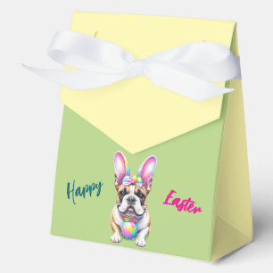 Caja Para Regalos Bulldog Francés Bunny Pascua Bulldogge