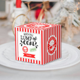 Caja Para Regalos Bulto de Carbón divertida fiesta de Navidad de int