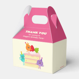 Caja Para Regalos Bumble Nums Pastel de cumpleaños Gracias