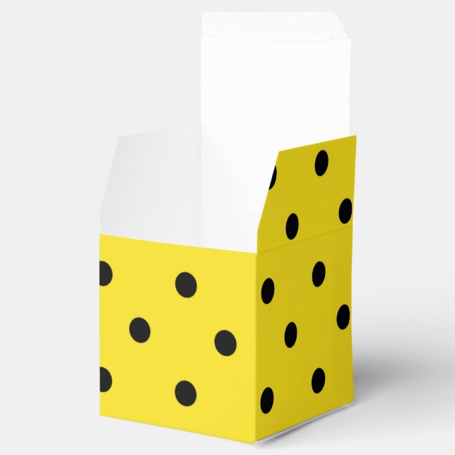 Caja Para Regalos Bumblebee Black Spots Yellow Bumble Bee Animal (Abierto)
