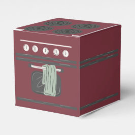 Caja Para Regalos Bun en la decoración de fiesta del horno