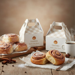 Caja Para Regalos Bun In The Oven Baby Shower Thank You