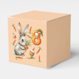 Caja Para Regalos Bunnies and Carrots Octava fiesta de cumpleaños