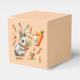 Caja Para Regalos Bunnies and Carrots Séptima fiesta de cumpleaños