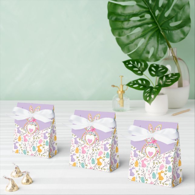 Caja Para Regalos Bunnies de Pascua (Múltiple)