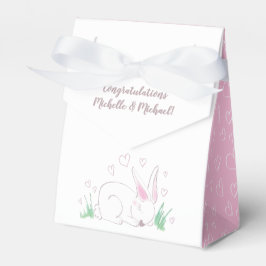 Caja Para Regalos Bunny Baby Shower Spring Pink Chica