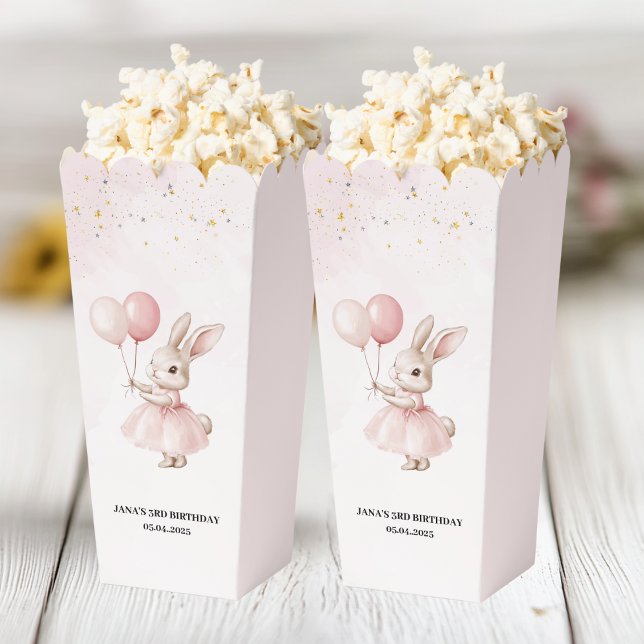 Caja Para Regalos Bunny Birthday Pastel Pink | Bolsa de tratamiento  (Subido por el creador)