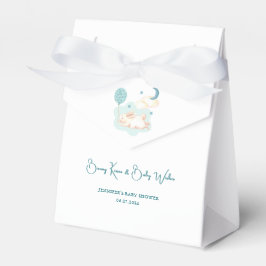 Caja Para Regalos Bunny Dreams Blue Baby Shower