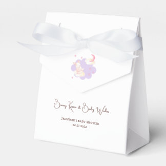 Caja Para Regalos Bunny Dreams Purple Baby Shower