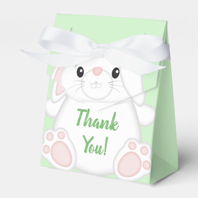 Caja Para Regalos Bunny Rabbit Baby Shower (Front Side)