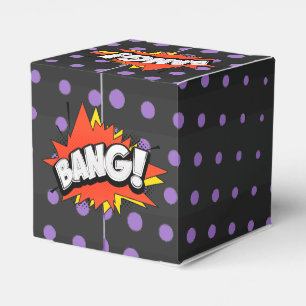 Caja Para Regalos Burbuja de cómic de acción retro Bang