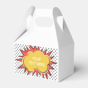 Caja Para Regalos Burbuja de texto de Personalizado de explosión de