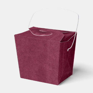 Caja Para Regalos Burgundy Profundo Grunge