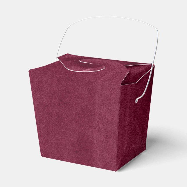 Caja Para Regalos Burgundy Profundo Grunge (Front Side)