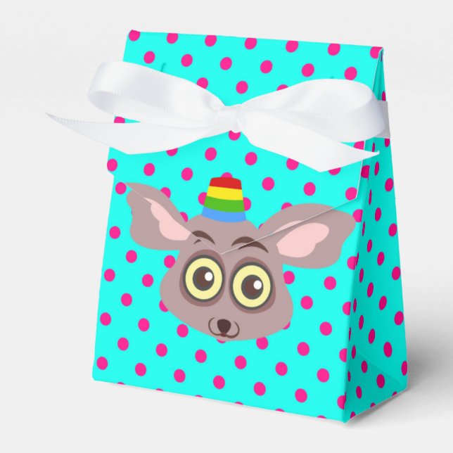 Caja Para Regalos Bush Baby Party Favor Box (Front Side)