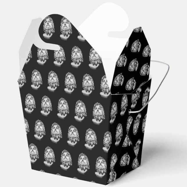 Caja Para Regalos Busto grecorromano (Abierto)