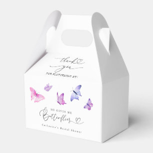 Caja Para Regalos Butfly Garden Bridal Shower