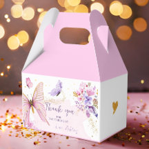 Butterfly Gable Box Garden Bebé Floral Cumpleaños