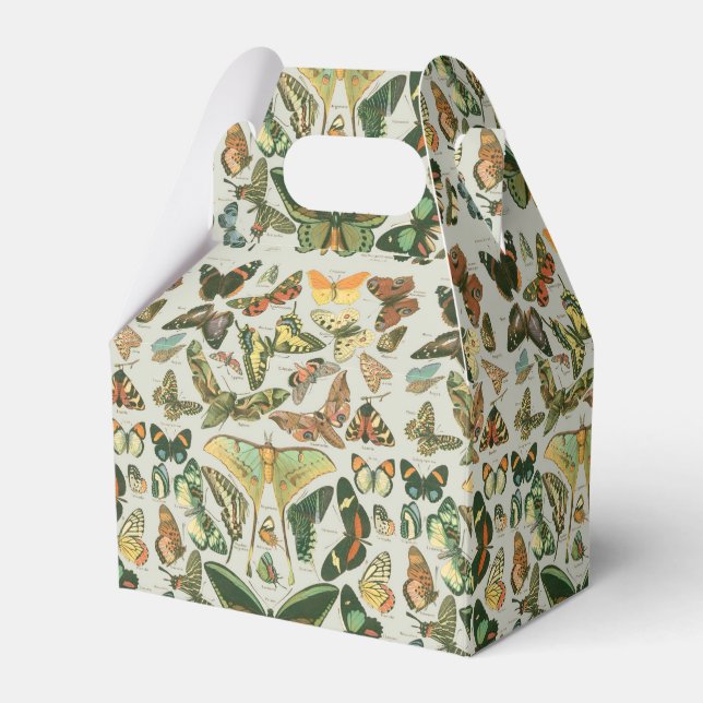 Caja Para Regalos Butterfly Vintage Antiguo Butterflies Art (Front Side)