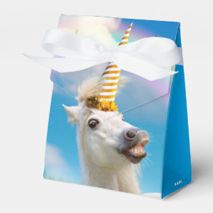 Caja Para Regalos Caballo Y Arcoiris De Unicornio fiesta