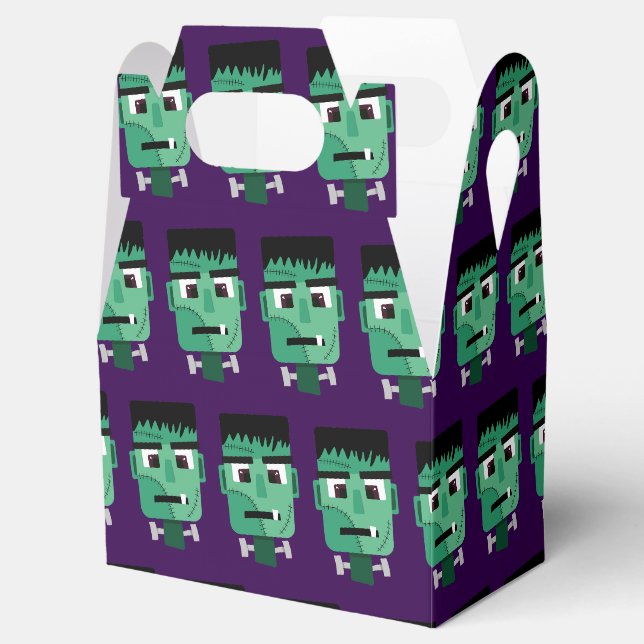 Caja Para Regalos Cabeza de Frankenstein Monster (Abierto)