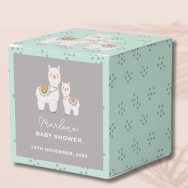 Caja Para Regalos Cabeza de llama de pelo (Subido por el creador)