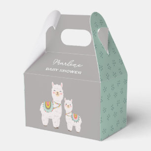 Caja Para Regalos Cabeza de llama de pelo
