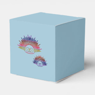 Caja Para Regalos Cables erizos de arcoiris