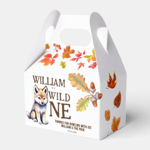 Caja Para Regalos Cachorro de lobo salvaje de un bosque fiesta de cu