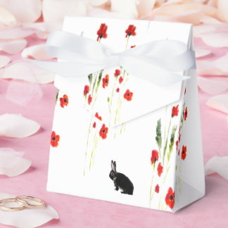 Caja Para Regalos Cachorros rojos Conejo conejo conejito