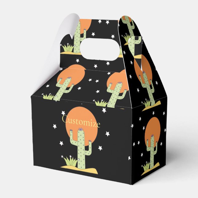 Caja Para Regalos Cactus del desierto Sun Thunder_Cove (Front Side)